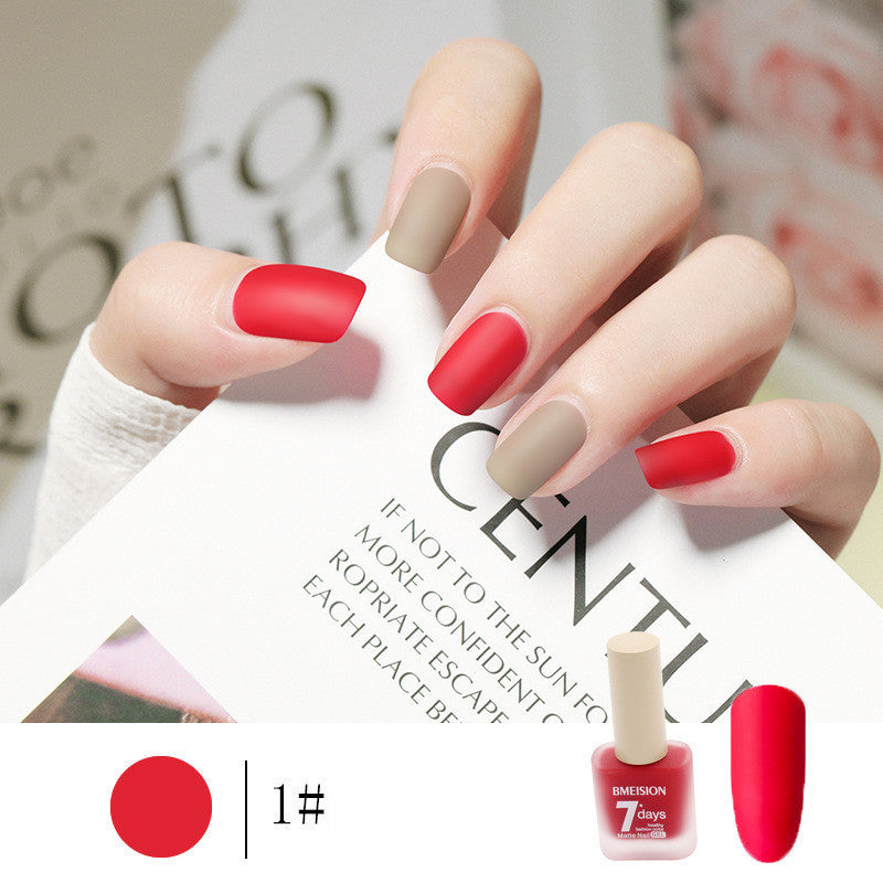 Matte Nail Polish...Quick Drying, No LED or UV required, MATTE polish!