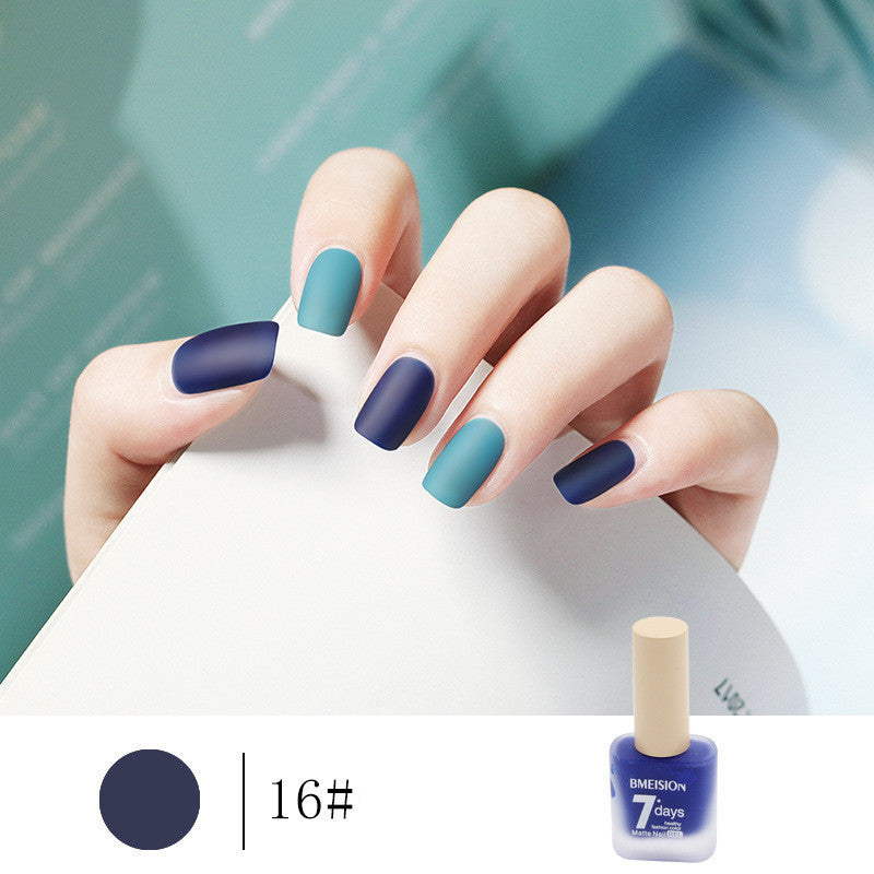 Matte Nail Polish...Quick Drying, No LED or UV required, MATTE polish!