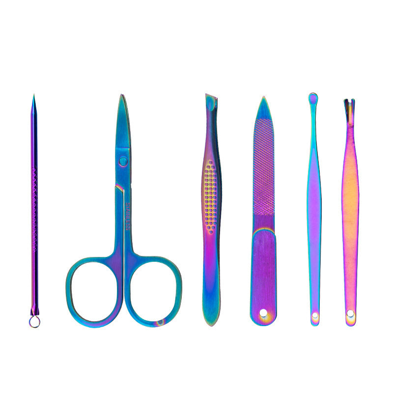 Nail clippers 8-piece nail care tool set