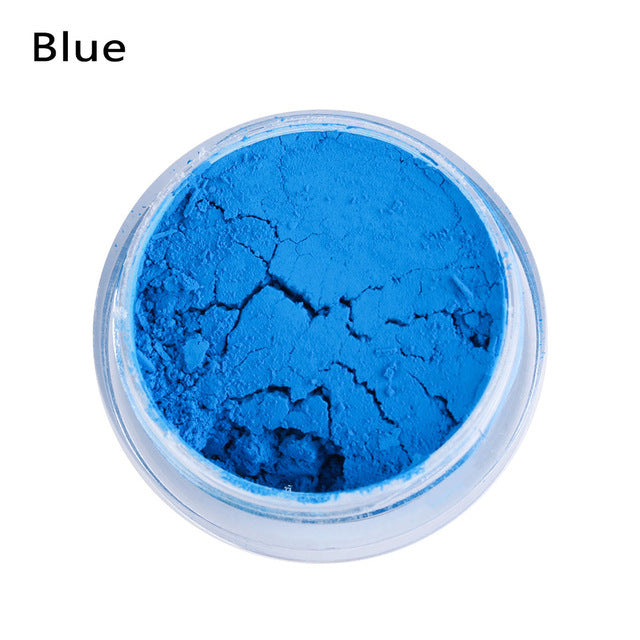 Neon Loose Powder Pigment Mica Powder...multiple uses: make-up, nails, crafts, etc.