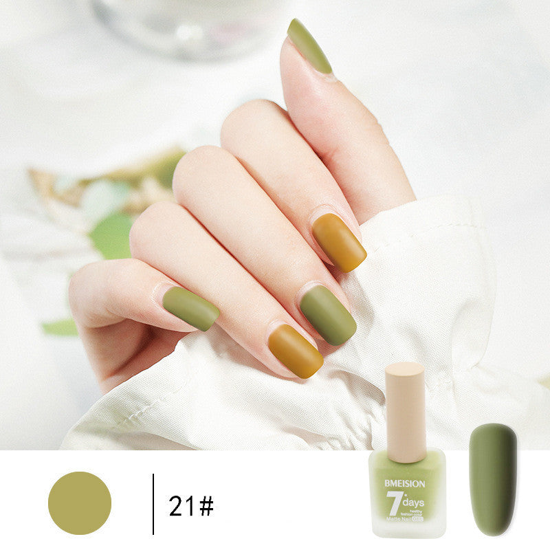Matte Nail Polish...Quick Drying, No LED or UV required, MATTE polish!