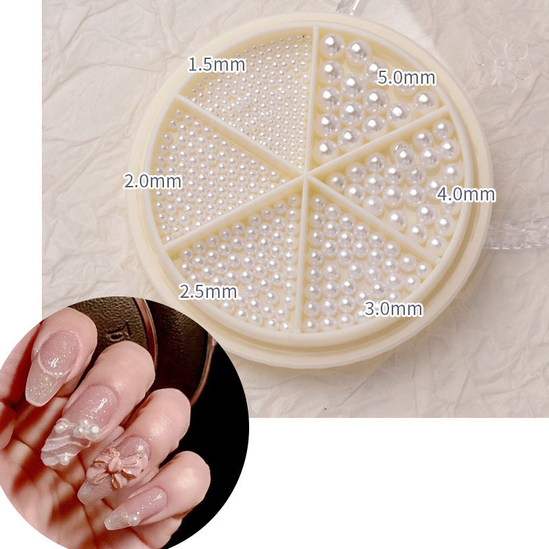 Nail Jewelry Mix And Match Rhinestone Pearl Diamonds
