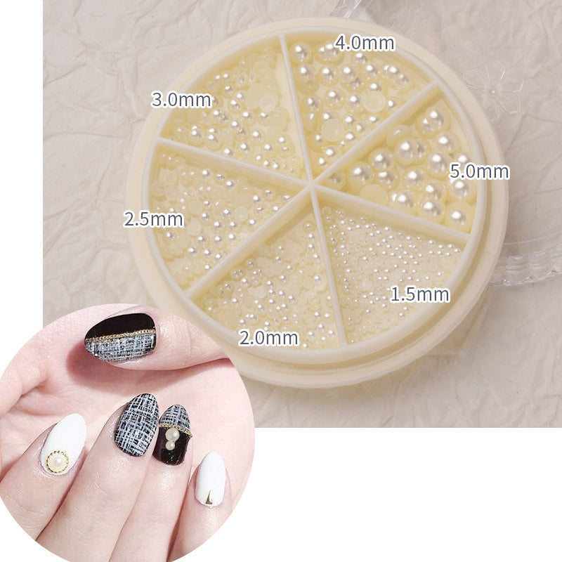 Nail Jewelry Mix And Match Rhinestone Pearl Diamonds