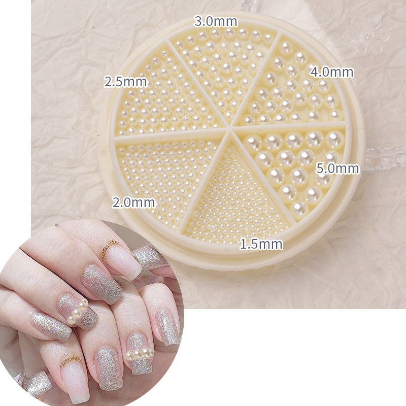 Nail Jewelry Mix And Match Rhinestone Pearl Diamonds