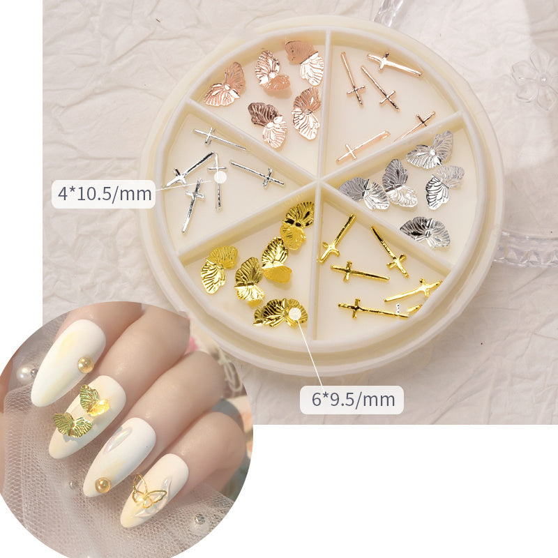 Nail Jewelry Mix And Match Rhinestone Pearl Diamonds