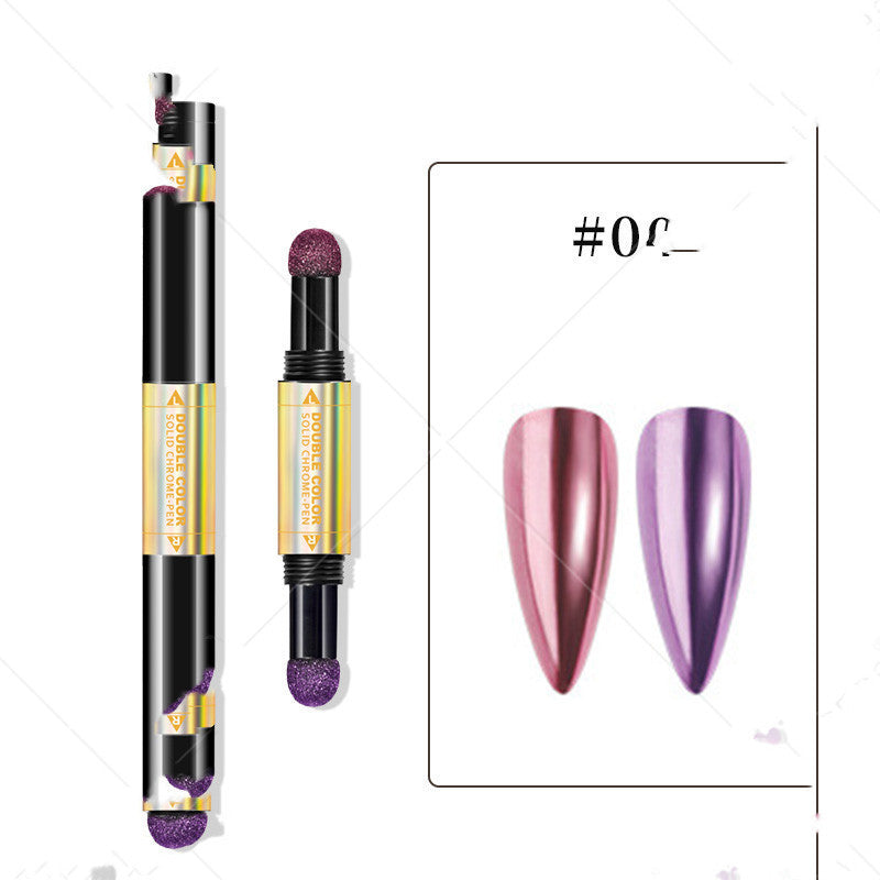 Press on Nail Powder Pen! Laser Magic Mirror Powder Cushion Pen