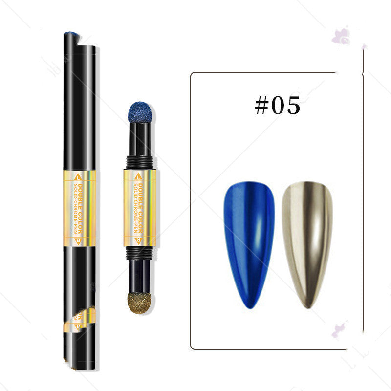 Press on Nail Powder Pen! Laser Magic Mirror Powder Cushion Pen