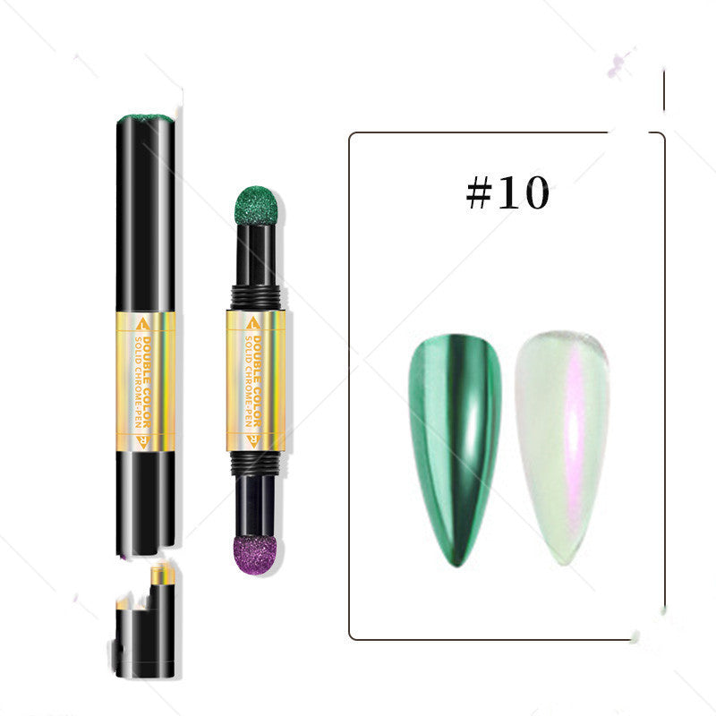 Press on Nail Powder Pen! Laser Magic Mirror Powder Cushion Pen