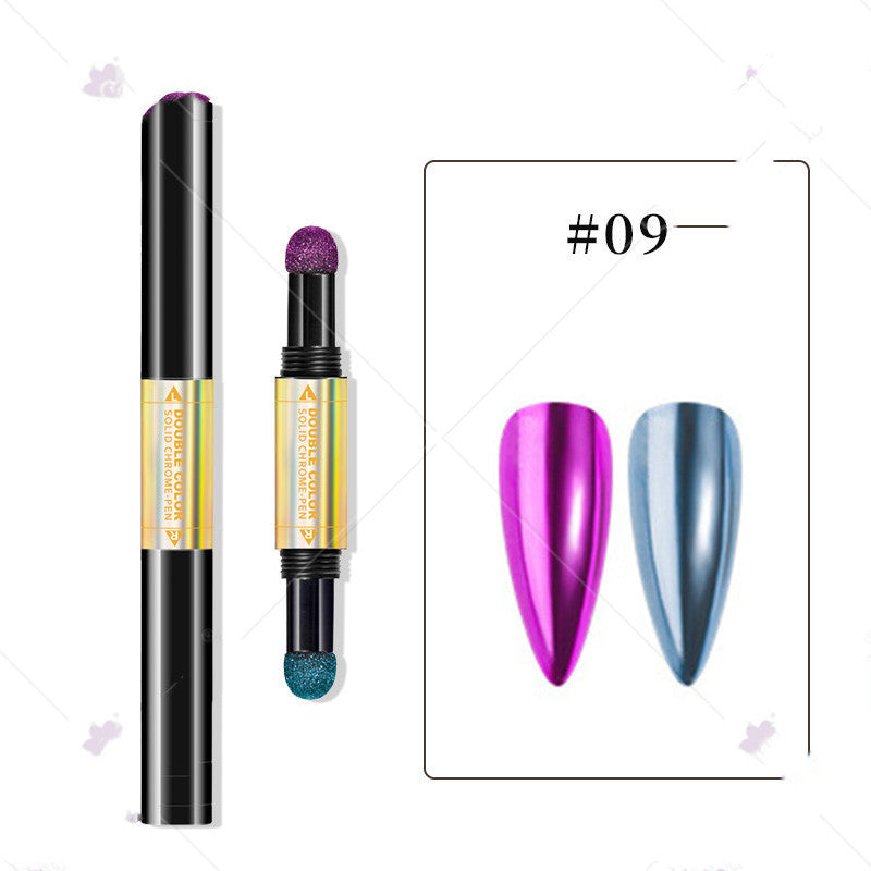Press on Nail Powder Pen! Laser Magic Mirror Powder Cushion Pen