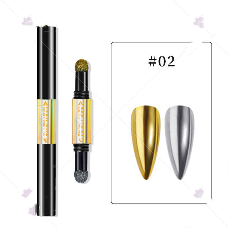 Press on Nail Powder Pen! Laser Magic Mirror Powder Cushion Pen