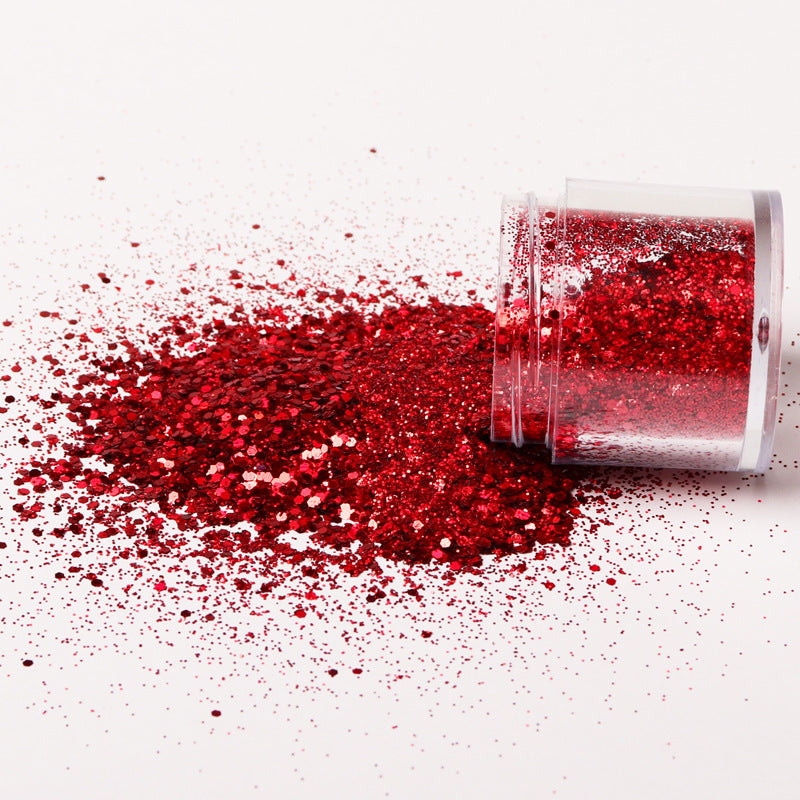 Nail Glitter individual containers of beautiful nail glam