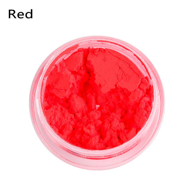 Neon Loose Powder Pigment Mica Powder...multiple uses: make-up, nails, crafts, etc.