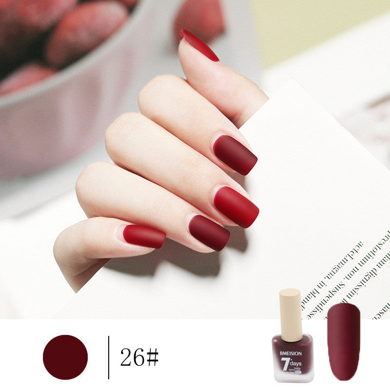 Matte Nail Polish...Quick Drying, No LED or UV required, MATTE polish!