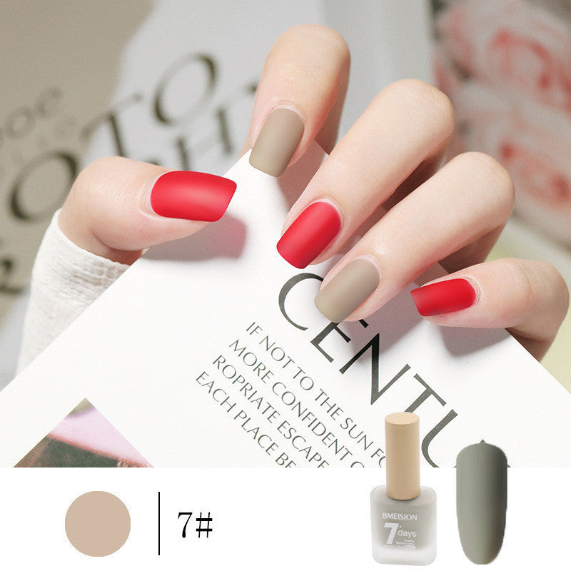 Matte Nail Polish...Quick Drying, No LED or UV required, MATTE polish!