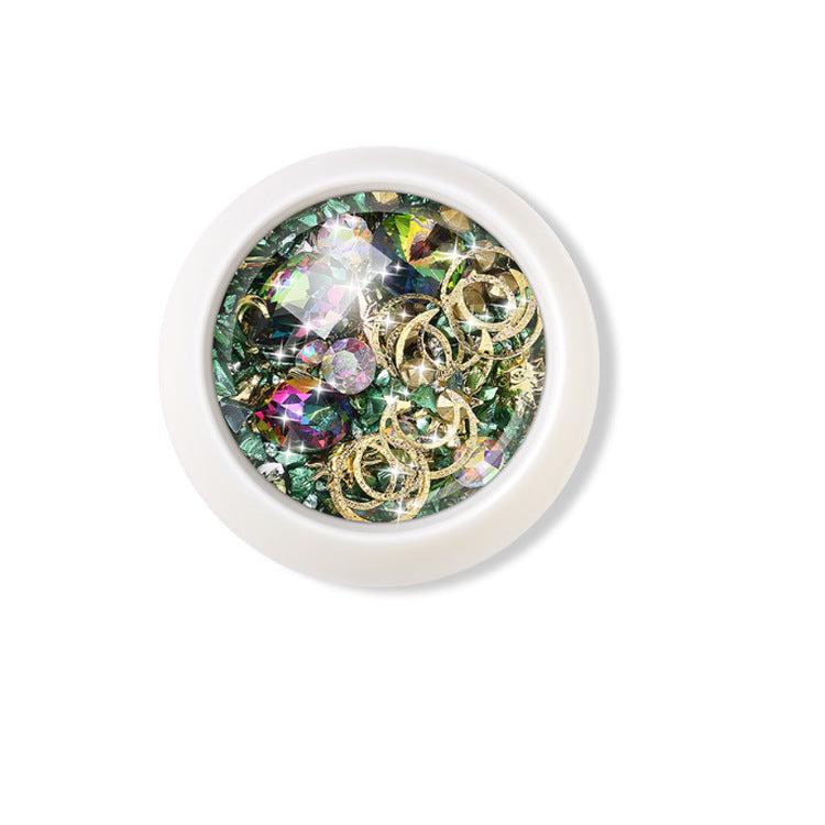 Nail Art Jewelry mixed gems, rhinestones, crystals, etc. Beautiful Mixture!