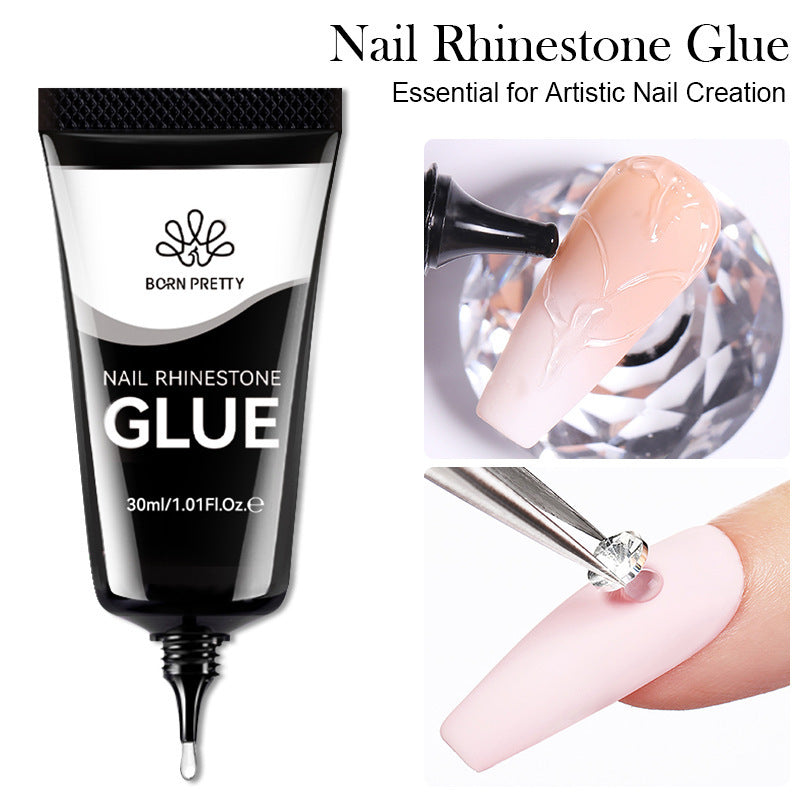 Super Sticky Long-lasting Rub Powder Wash-free Manicure Nail Tip