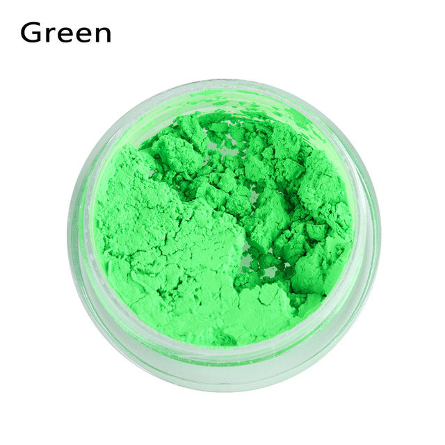 Neon Loose Powder Pigment Mica Powder...multiple uses: make-up, nails, crafts, etc.