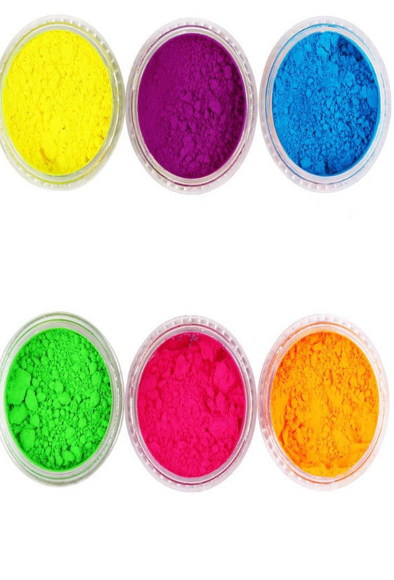 Neon Loose Powder Pigment Mica Powder...multiple uses: make-up, nails, crafts, etc.