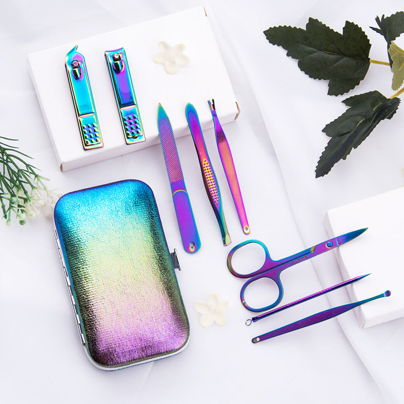 Nail clippers 8-piece nail care tool set