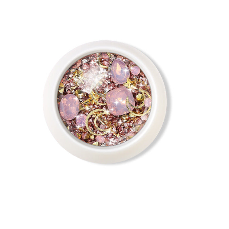 Nail Art Jewelry mixed gems, rhinestones, crystals, etc. Beautiful Mixture!