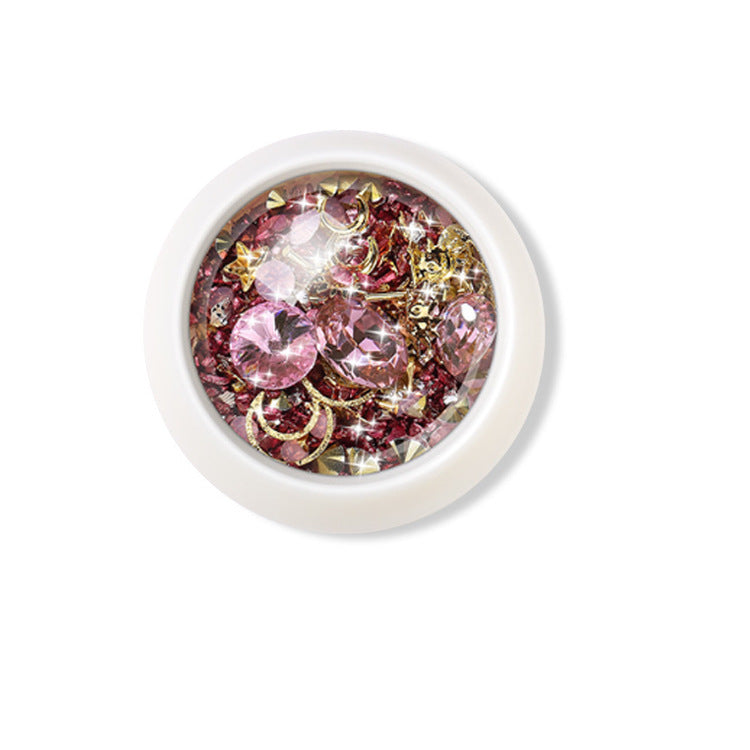 Nail Art Jewelry mixed gems, rhinestones, crystals, etc. Beautiful Mixture!