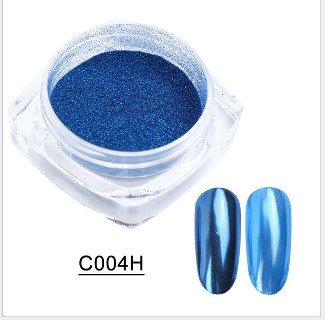 Beautiful Mirror Effect 3D Nail Rub-On Powder! 13 different colors! 0.5g containers