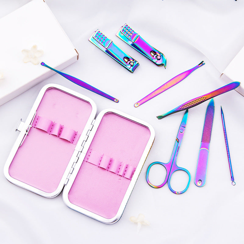 Nail clippers 8-piece nail care tool set