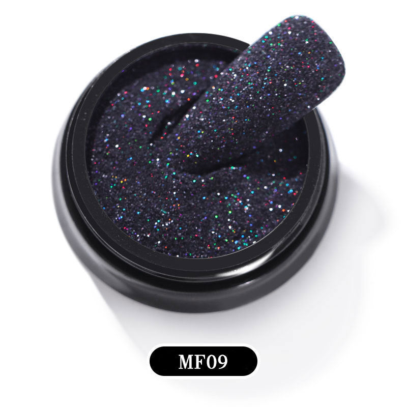 2g Nail Art Shimmer Powder-Starlight Black Gaze -Sugar Powder- Nail Art Accessories