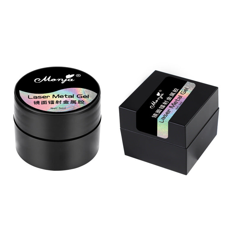 Nail Powder Wash-free Elastic Aurora Wire Drawing Glue