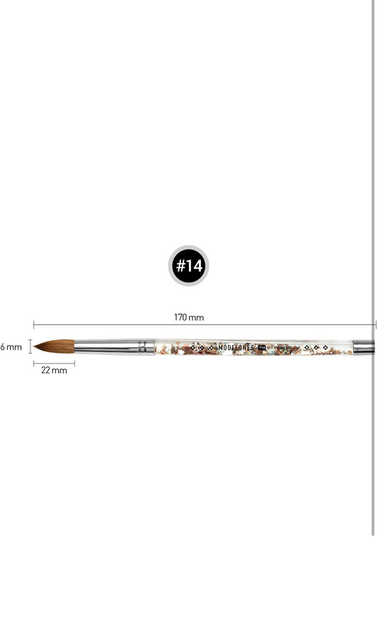 Acrylic Nail Brush 100% kolinsky