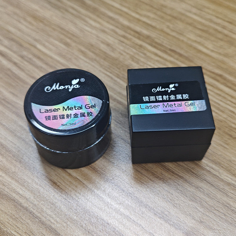 Nail Powder Wash-free Elastic Aurora Wire Drawing Glue