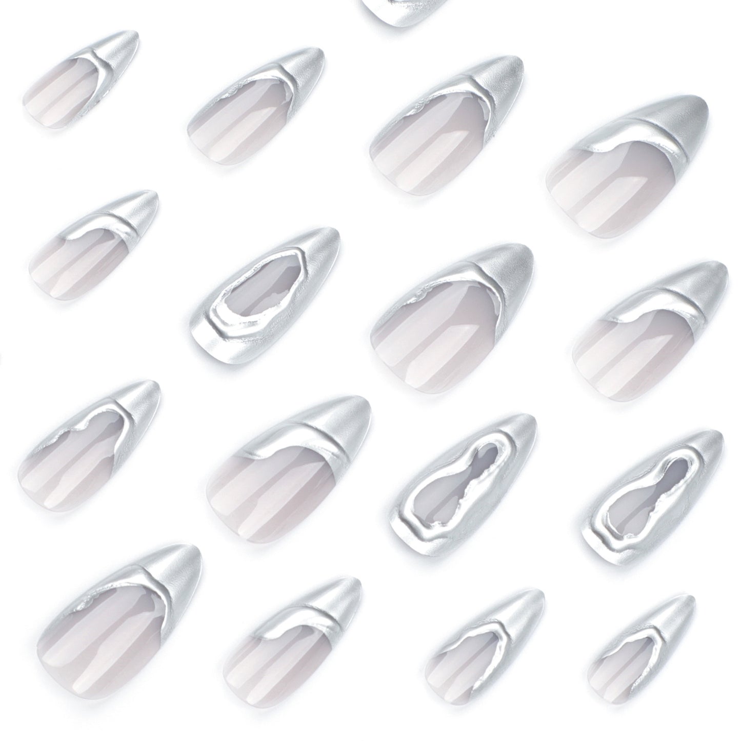 French Silver 3D Wear Armor Female