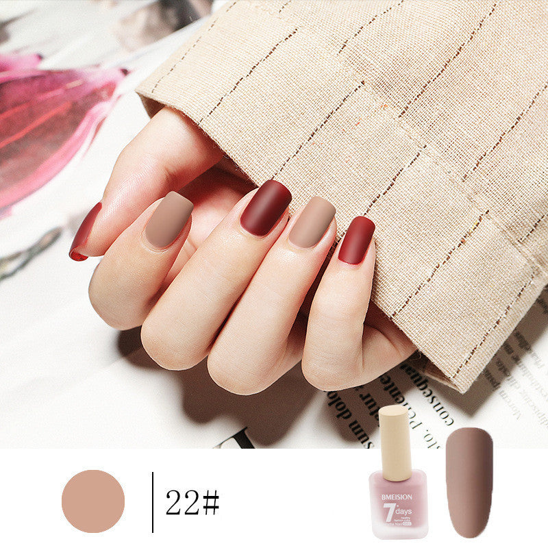 Matte Nail Polish...Quick Drying, No LED or UV required, MATTE polish!