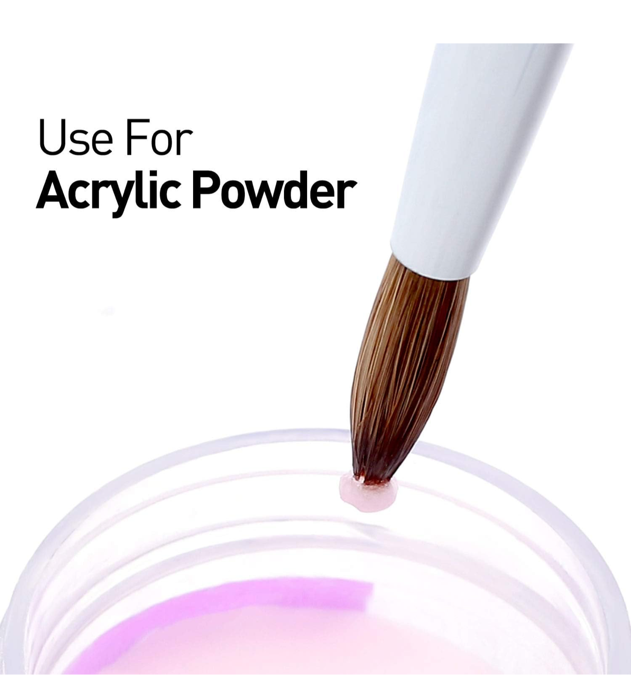 Acrylic Nail Brush 100% kolinsky