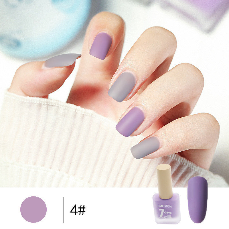 Matte Nail Polish...Quick Drying, No LED or UV required, MATTE polish!