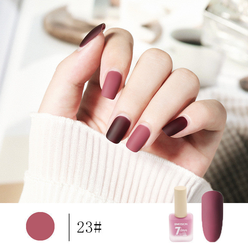 Matte Nail Polish...Quick Drying, No LED or UV required, MATTE polish!