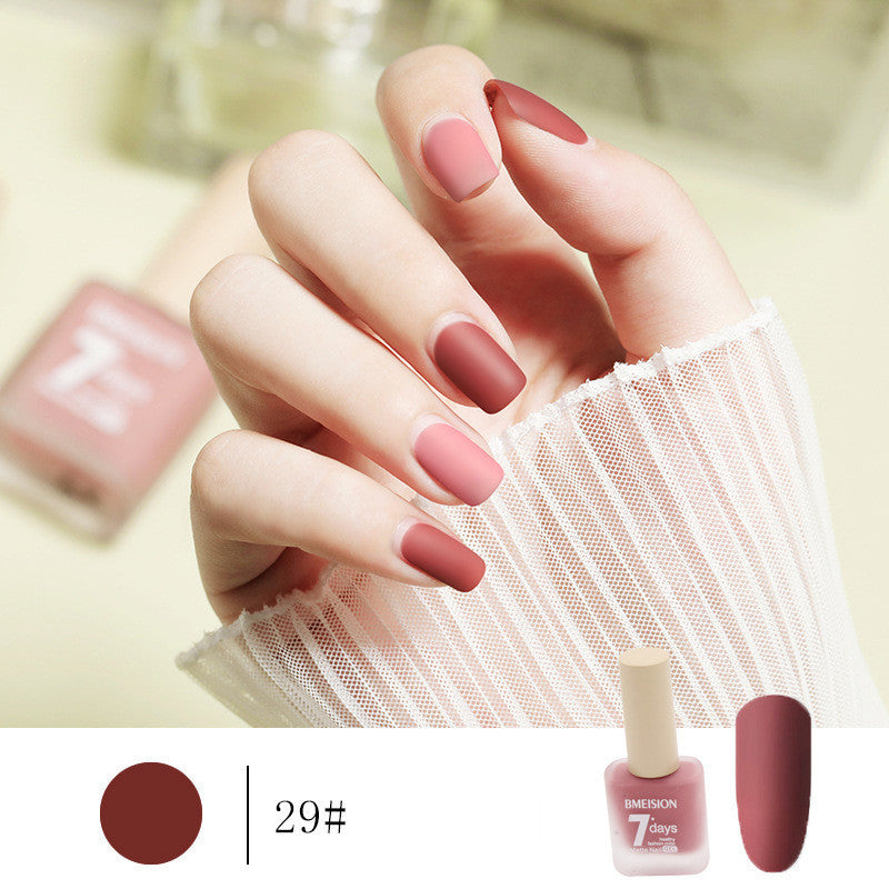 Matte Nail Polish...Quick Drying, No LED or UV required, MATTE polish!
