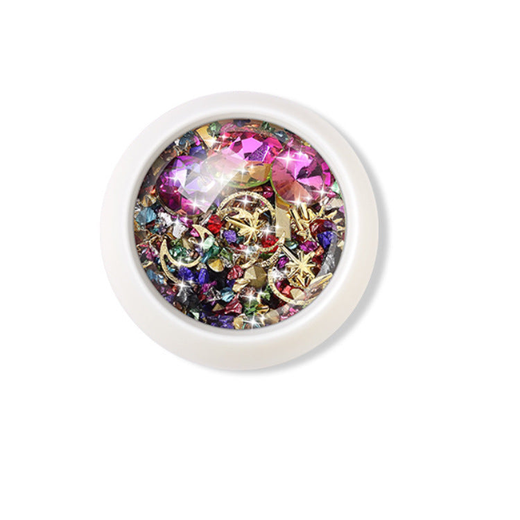 Nail Art Jewelry mixed gems, rhinestones, crystals, etc. Beautiful Mixture!