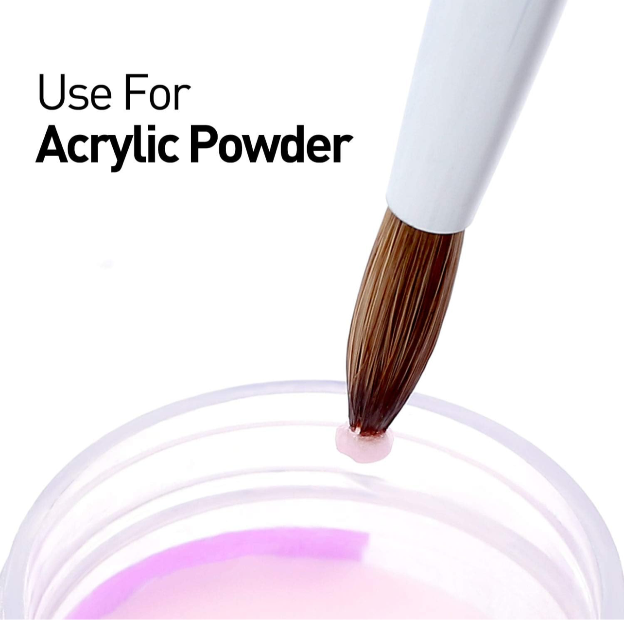 Acrylic Nail Brush 100% kolinsky
