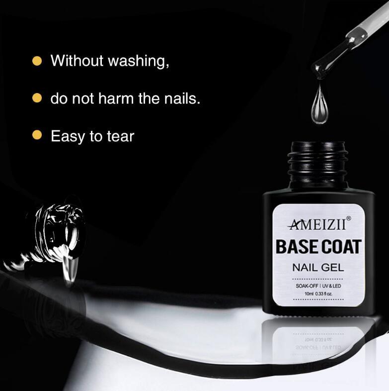 Base Coat Gel Polish and Top Coat Gel Polish