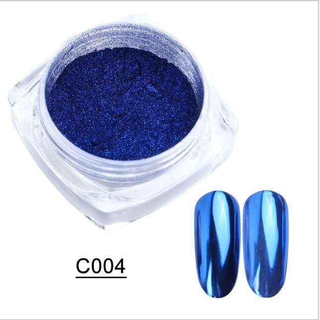 Beautiful Mirror Effect 3D Nail Rub-On Powder! 13 different colors! 0.5g containers