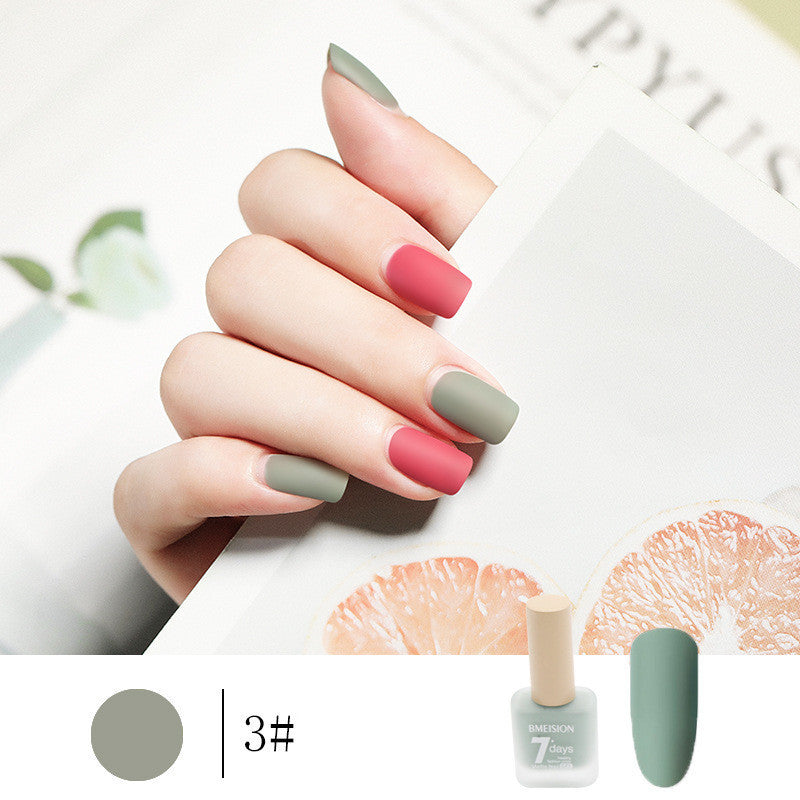 Matte Nail Polish...Quick Drying, No LED or UV required, MATTE polish!