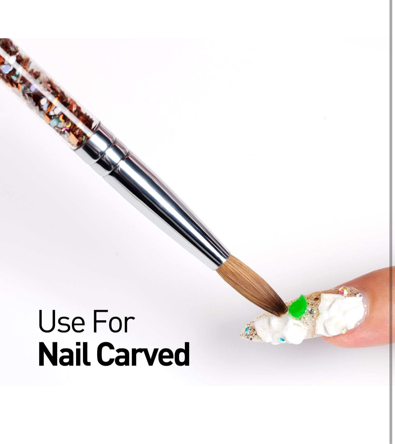 Acrylic Nail Brush 100% kolinsky