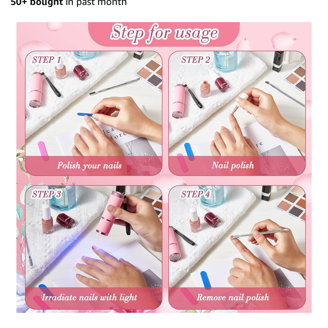 FLASHIE HANDHELD UV NAIL LAMP! 3 COLOR CHOICES!