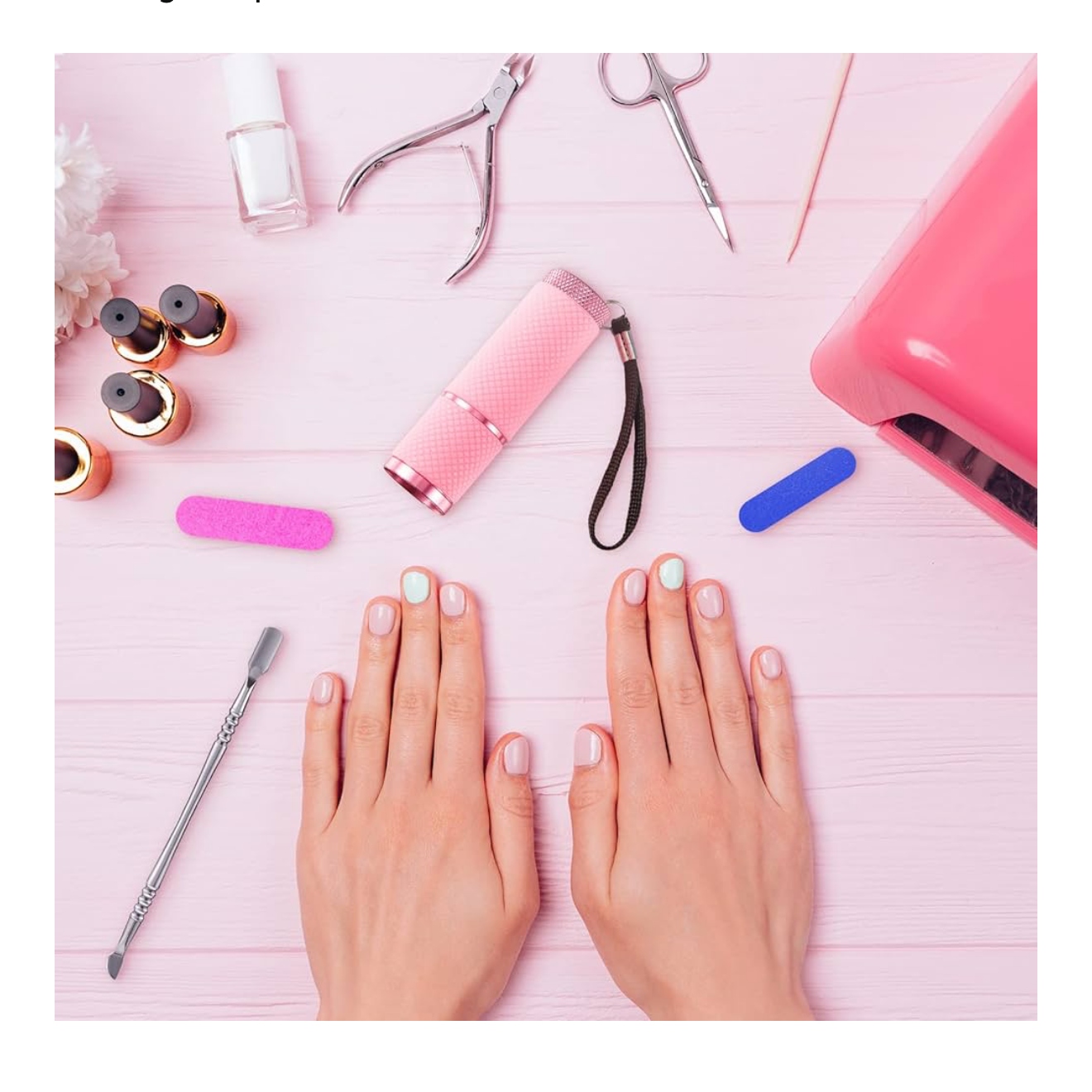 FLASHIE HANDHELD UV NAIL LAMP! 3 COLOR CHOICES!