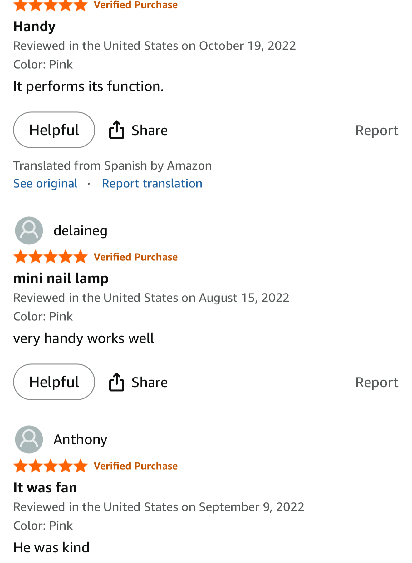 FLASHIE HANDHELD UV NAIL LAMP! 3 COLOR CHOICES!