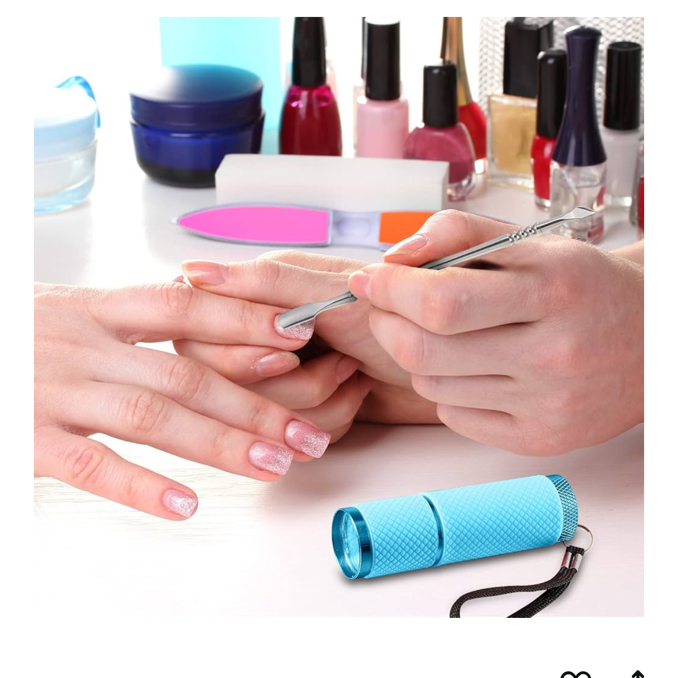 FLASHIE HANDHELD UV NAIL LAMP! 3 COLOR CHOICES!