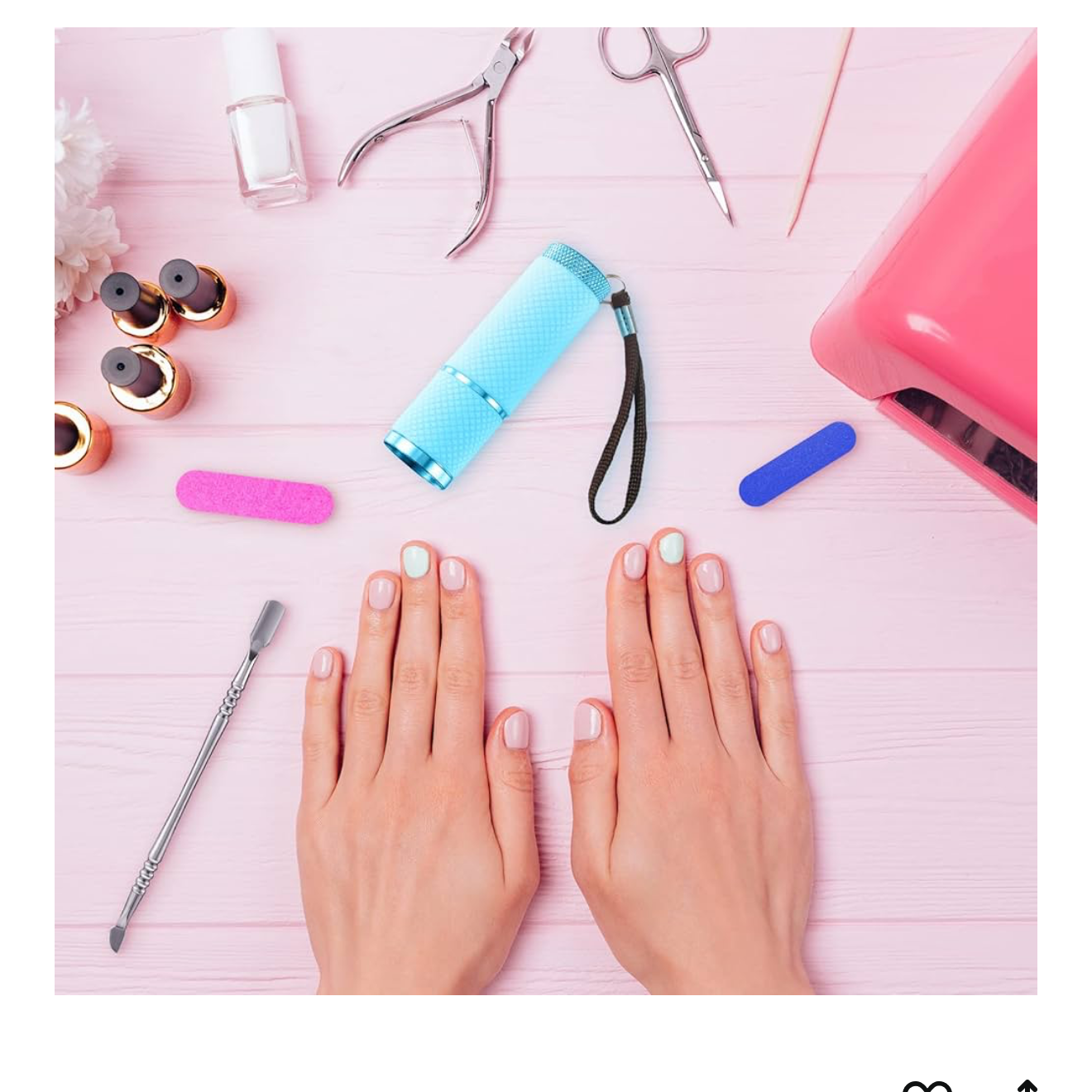 FLASHIE HANDHELD UV NAIL LAMP! 3 COLOR CHOICES!