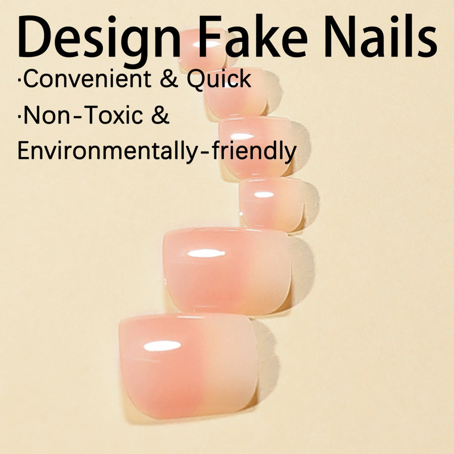 Wear Fake Nail Tip Gradient