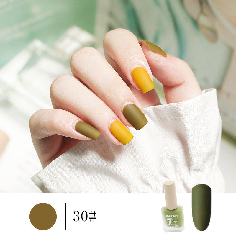 Matte Nail Polish...Quick Drying, No LED or UV required, MATTE polish!